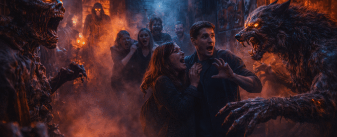 Haunted house trends in 2026 include hyper-realistic animatronics, immersive participation, and scream park growth. Here's what's reshaping the industry this season.
