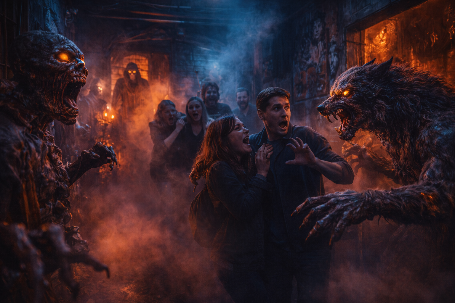Haunted house trends in 2026 include hyper-realistic animatronics, immersive participation, and scream park growth. Here's what's reshaping the industry this season.