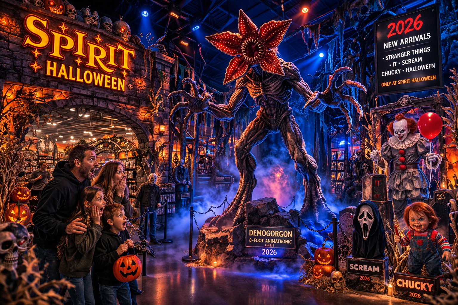 Spirit Halloween 2026 Animatronics: Every New Release Ranked