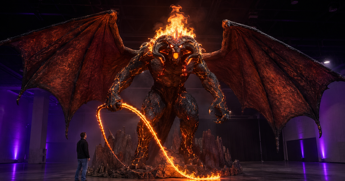 Lord of the Rings Balrog Animatronic (2026): The $25,000, 13.75-Ft Giant Reviewed