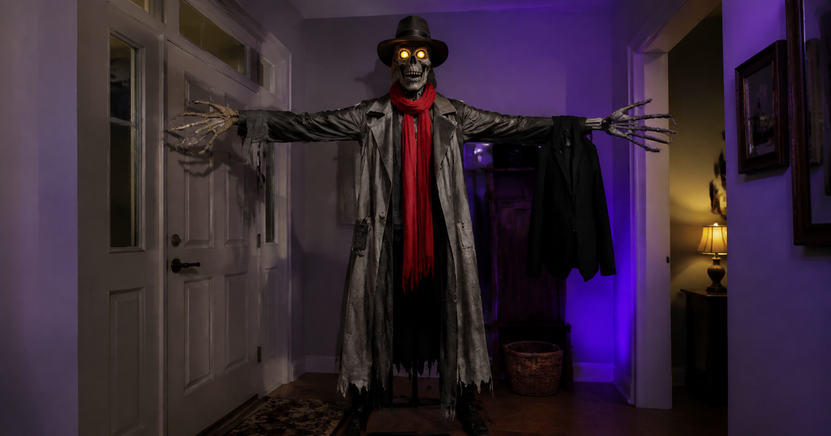 Haunted Hill Farm Coat Rack Monster: 5.6-Ft Pop-Up Scare Reviewed