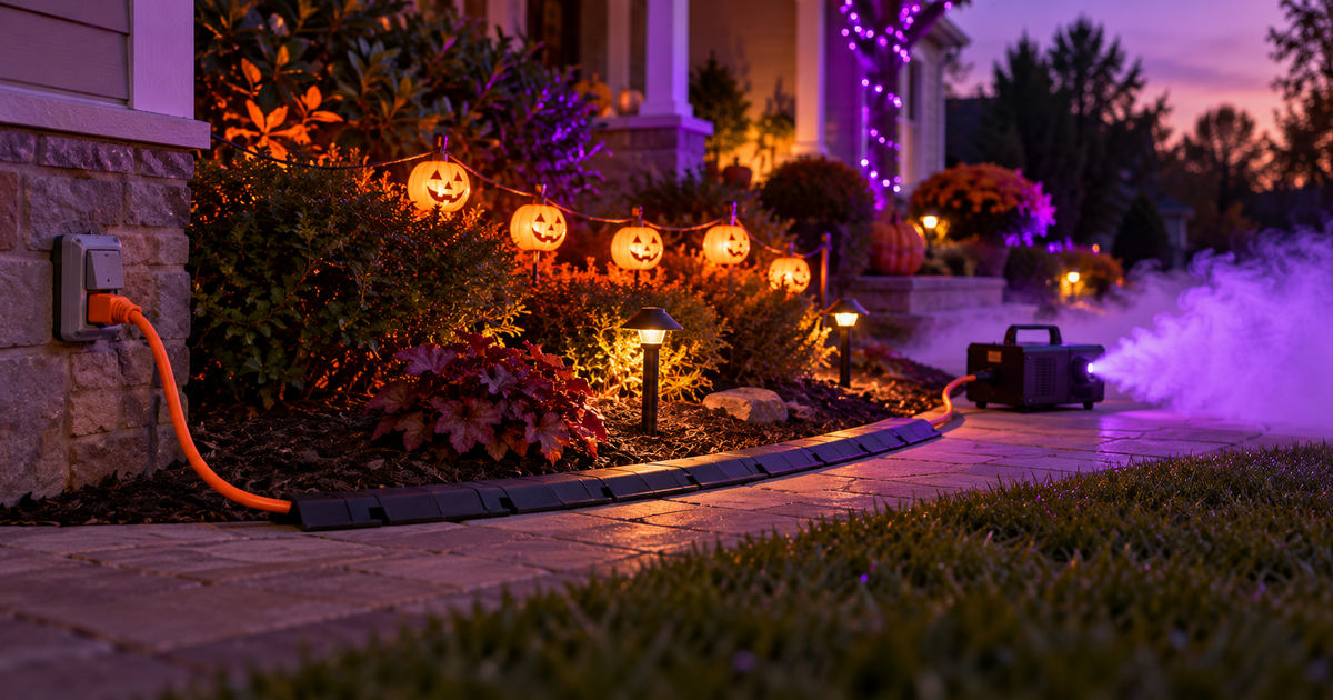 Halloween Extension Cord and Outdoor Power Safety: Cord Gauge, GFCI, and Timers