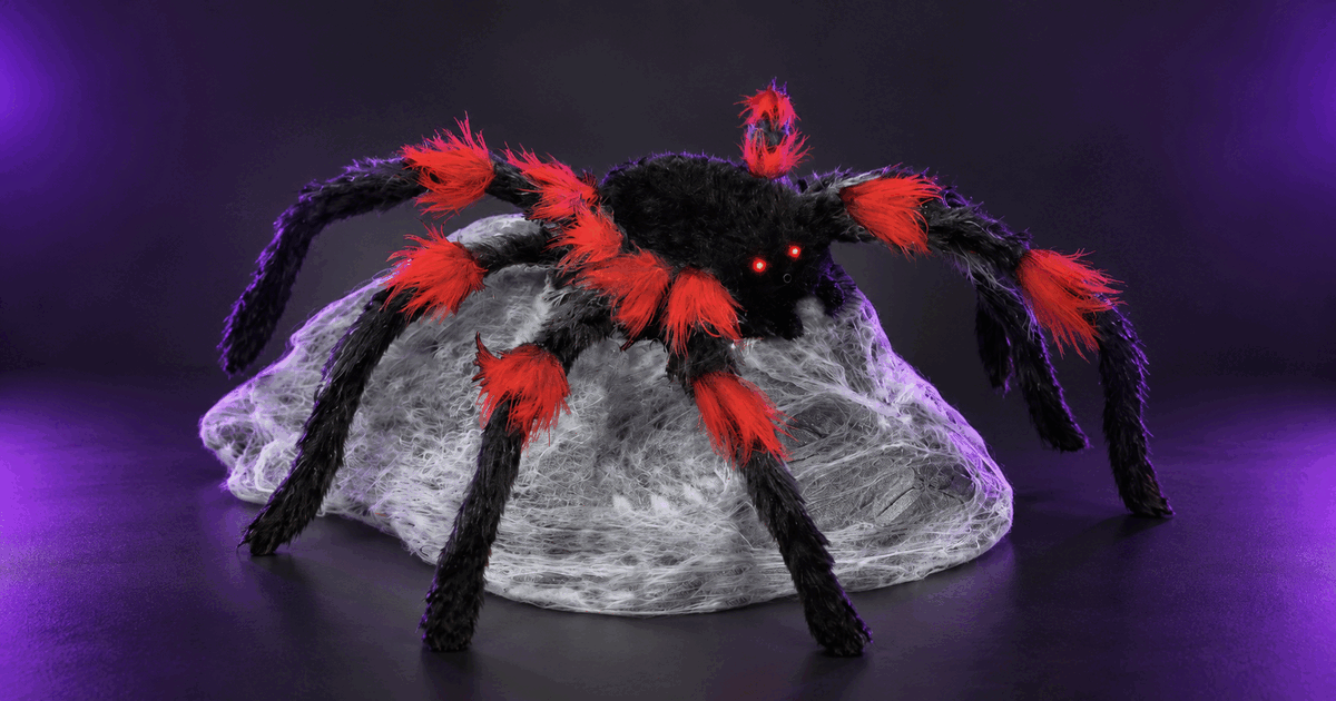Spirit Halloween LED Red and Black Jumping Spider Animatronic Review (2026)